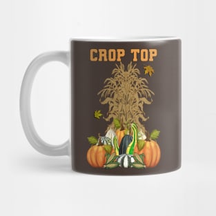 Funny Word Pun Crop Top Harvest Fall Mug